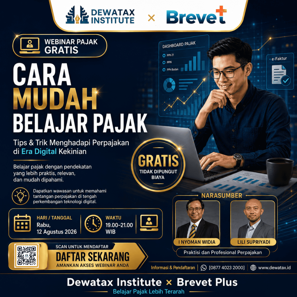 Webinar : Cara Mudah Belajar Pajak